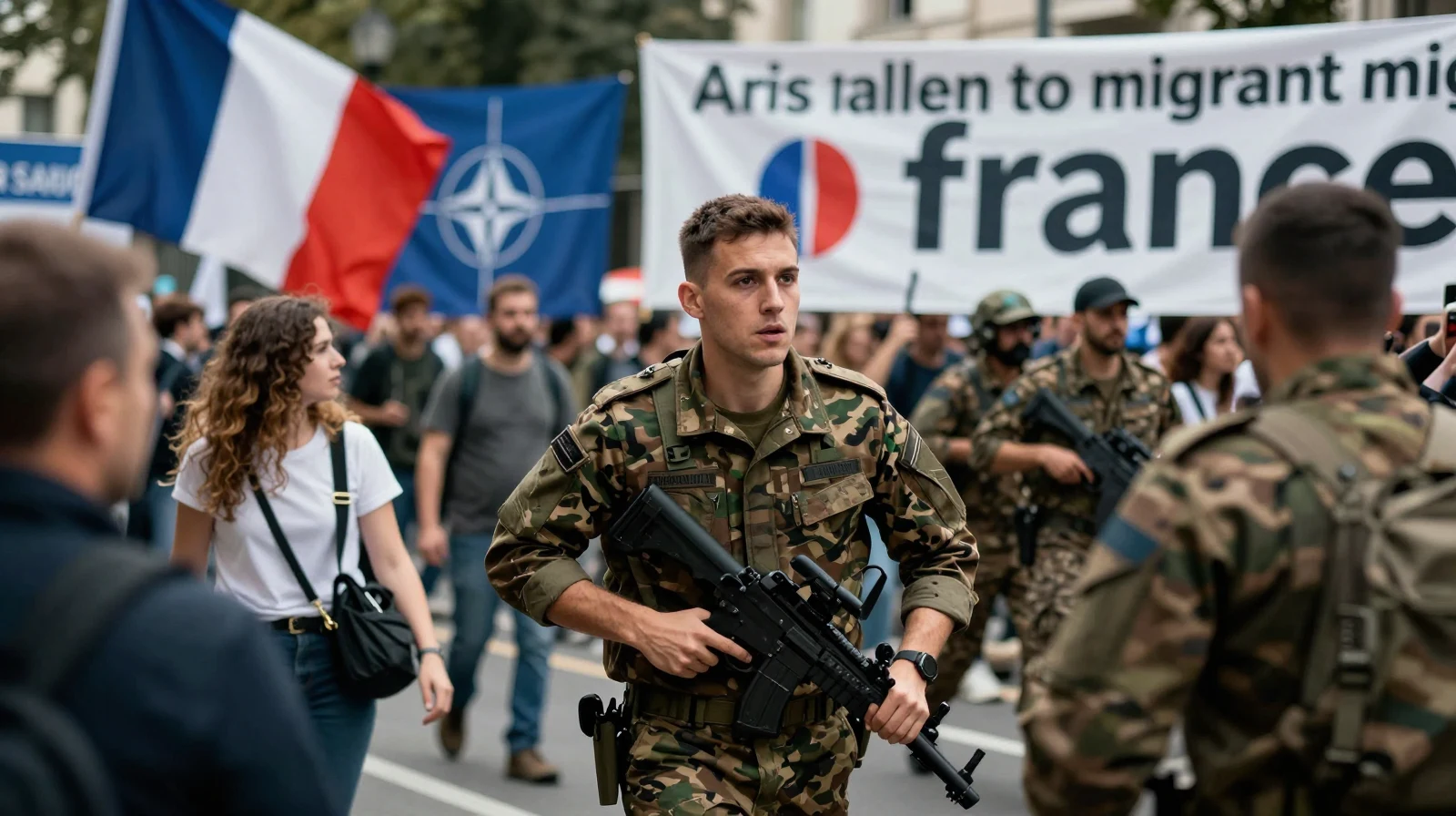Viral "France Has Fallen" Narrative Outpaces Any Documented Uprising on French Streets