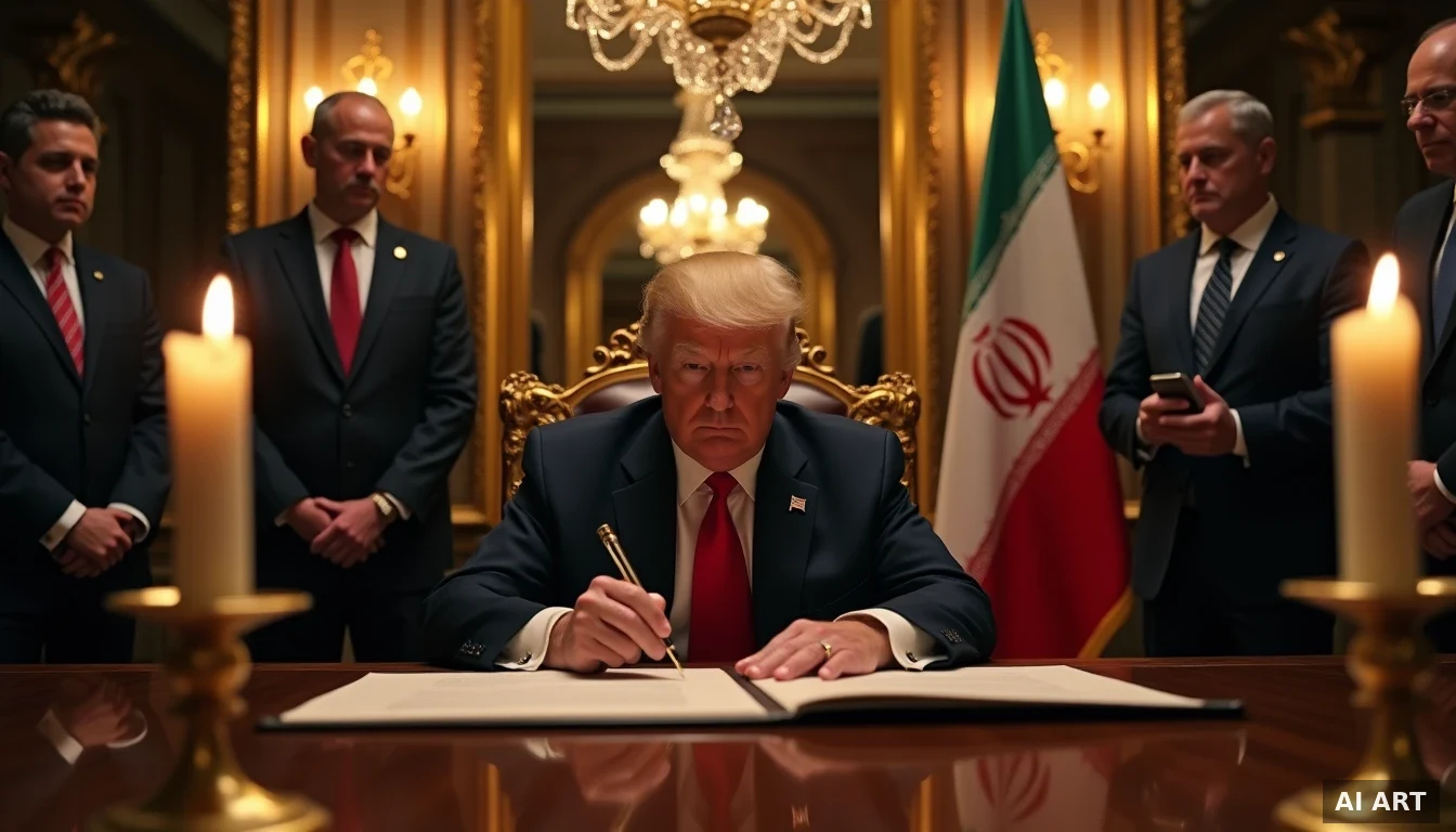Trump's Iran Deal Is "Complete" — Except for the Posts That Keep Reopening It